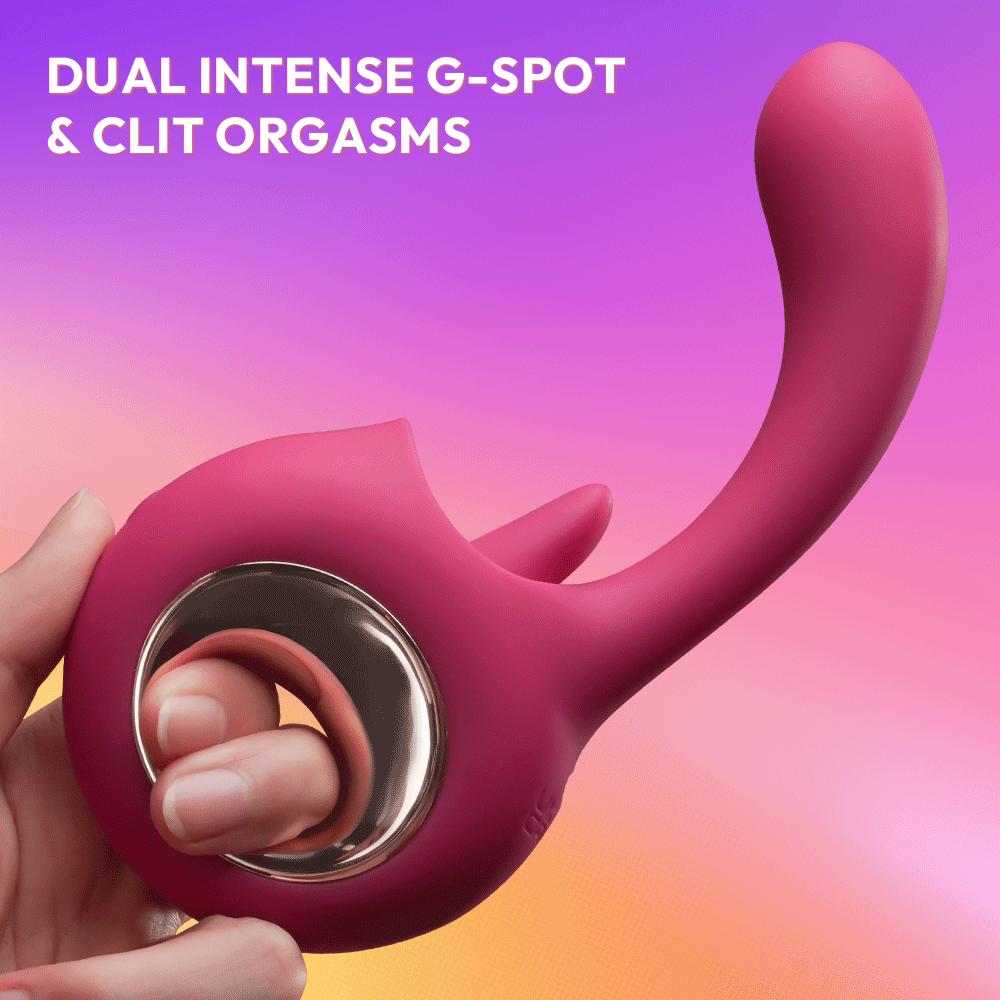 Dual G-Spot & Clit Licking Vibrator | G-Licky | SVL Toys
