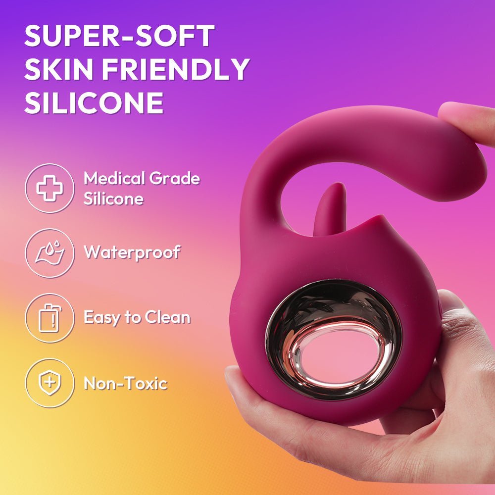 Dual G-Spot & Clit Licking Vibrator | G-Licky | Material | SVL Toys