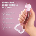 Curved Glass G-Spot Dildo | G-Spot Blissmaker | Material | SVL Toys