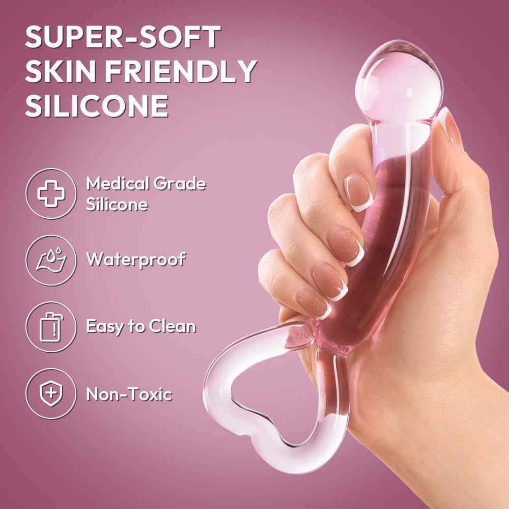 Curved Glass G-Spot Dildo | G-Spot Blissmaker | Material | SVL Toys