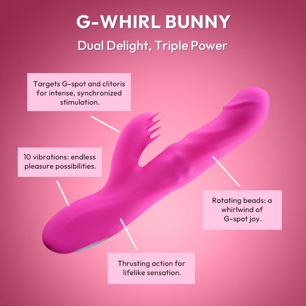 Thrilling G-Spot and Clit Stimulation | G-Whirl Bunny | SVL Toys