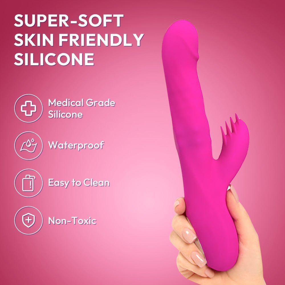 Thrilling G-Spot and Clit Stimulation | G-Whirl Bunny | Material | SVL Toys
