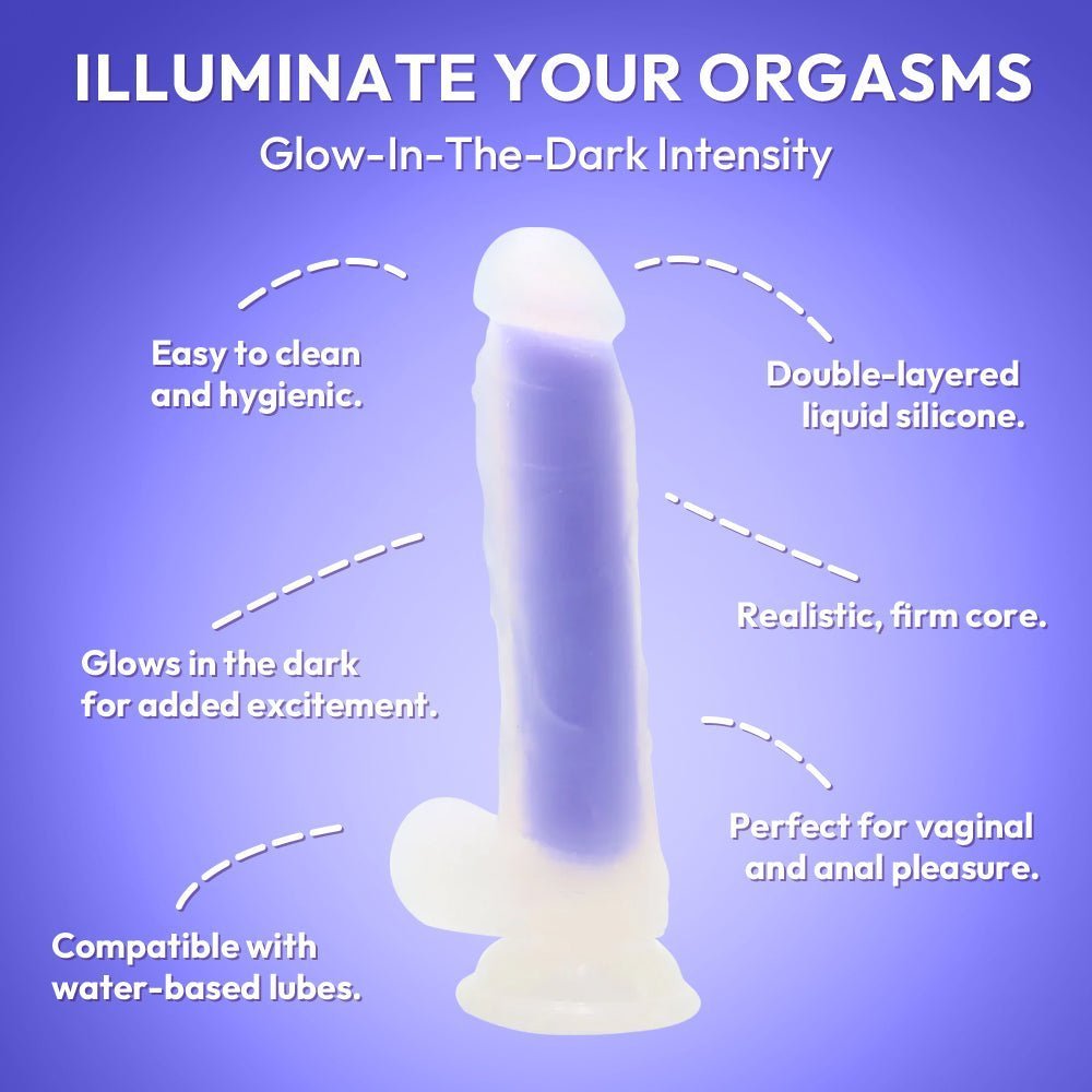 Glow & Go Dildo - SVL TOYS