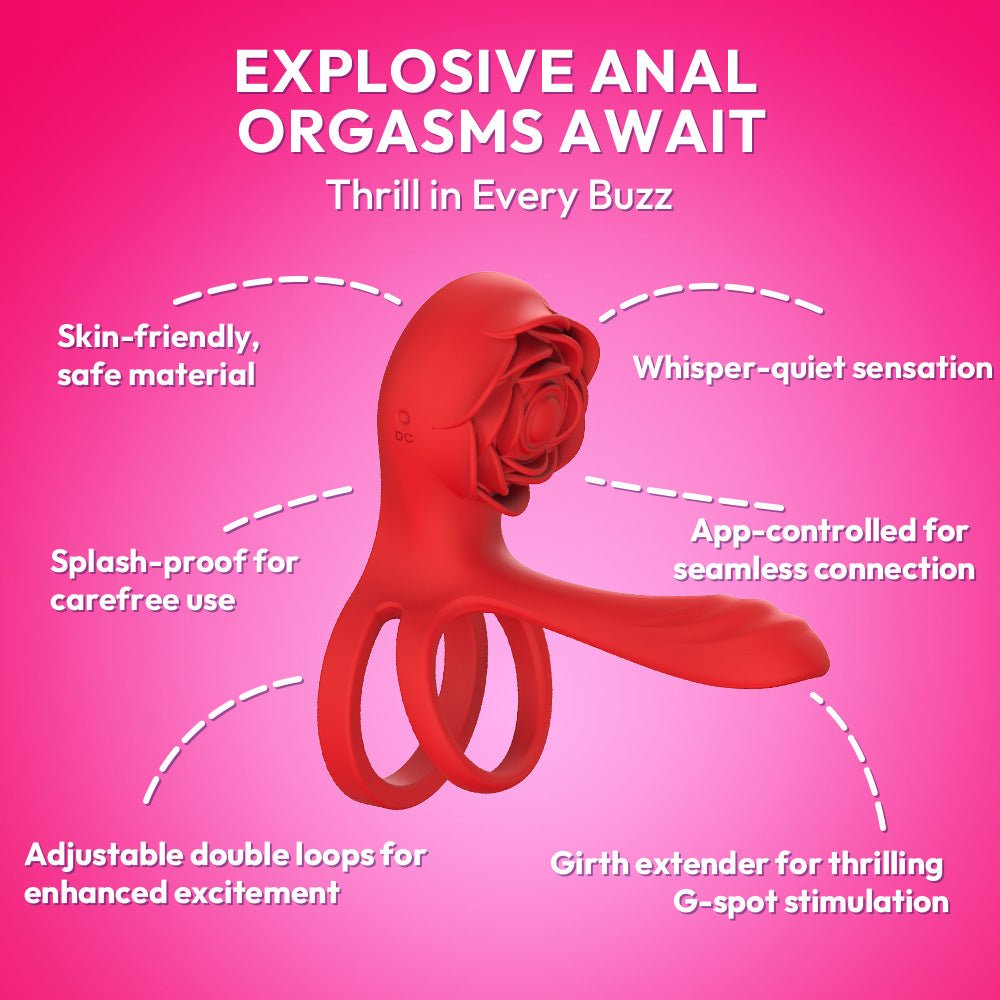 Pleasure Blossom Cock Ring - SVL TOYS