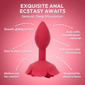Rosy Bliss Butt Plug - SVL TOYS